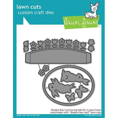 Lawn Fawn Lawn Cuts - Shadow Box Card Spring Add-On